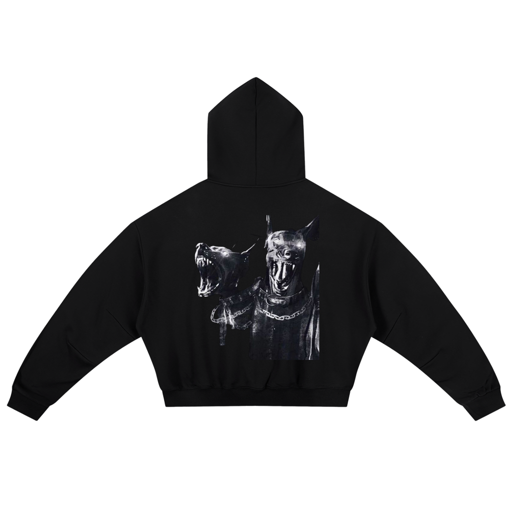 Essential Boxy Darted Sleeve Hoodie